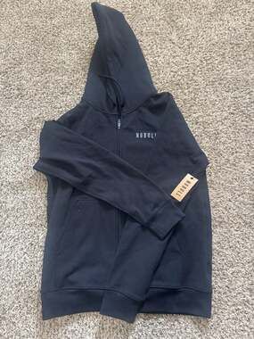 Nobull Men's All Day Zip Hoodie in Black